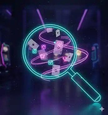 Slot machine showing RTP and volatility concepts